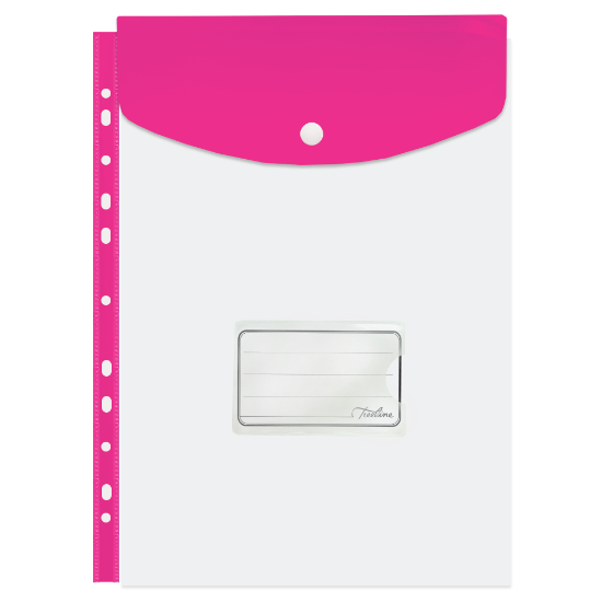 Picture of Document Wallets: A4 PVC Filing Carry Folder With