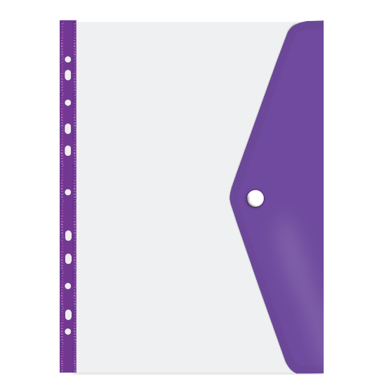 Picture of Document Wallets: A4 PVC Filing Carry Folder With