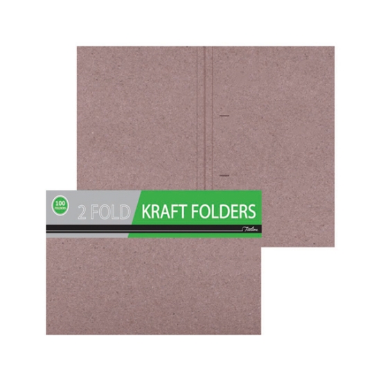 Picture of Folders Kraft: 2 Ford Scored 355 x 230 x 230mm Eac