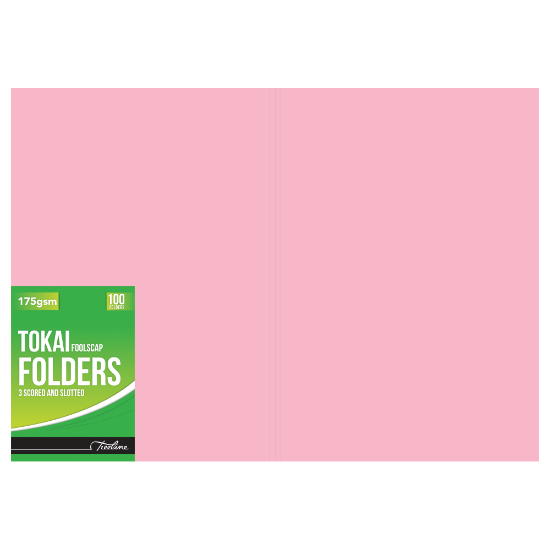 Picture of Folders Board: Tokai Folders 175 gsm Pink