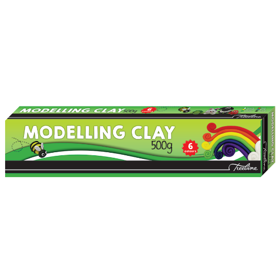 Picture of Modelling Clay: 500 Gram Assorted Each