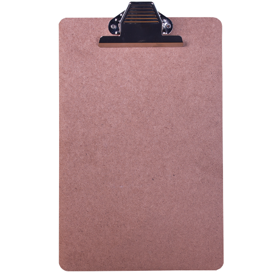 Picture of Clipboards: A4 Masonite Brown Each