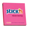 Picture of Adhesive Notes: 76mm X 76mm Neon Magenta Each