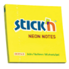 Picture of Adhesive Notes: 76mm X 76mm Neon Lemon Each