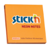 Picture of Adhesive Notes: 76mm X 76mm Neon Orange Each