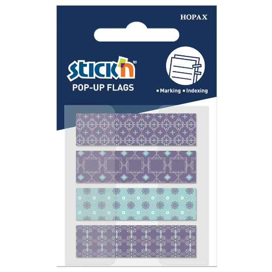 Picture of Adhesive Pop-Up Patterns 45mm x 12mm Navy Blue Eac