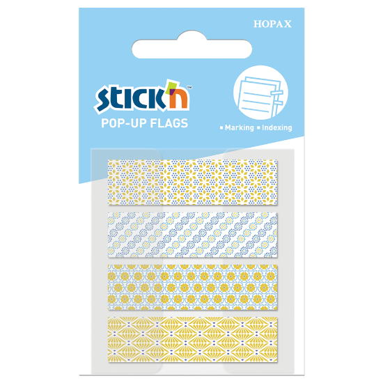 Picture of Adhesive Pop-Up Patterns 45mm x 12mm Metallic Each