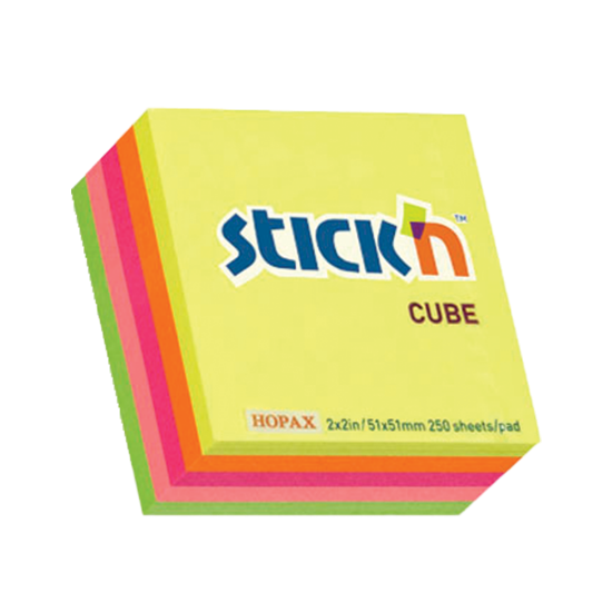 Picture of Adhesive Cubes Mini: 50mm X 50mm Pkt-12