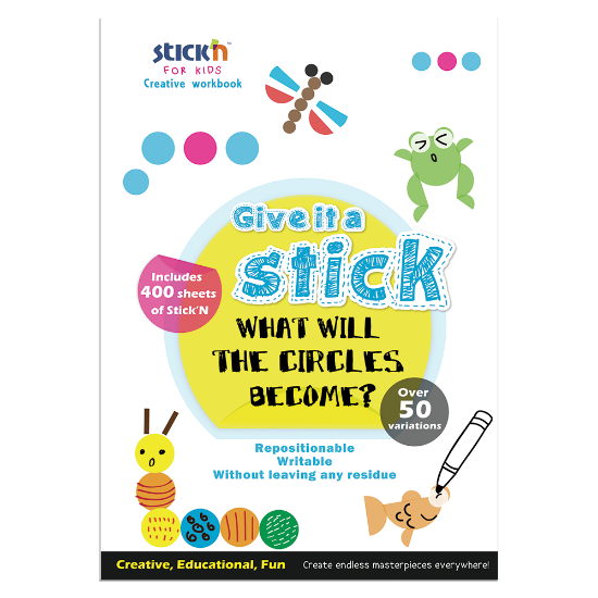 Picture of Adhesive Creative Workbook Circles Each