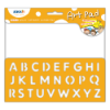 Picture of Adhesive Art Pad Alphabets