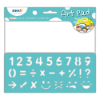 Picture of Adhesive Art Pad Numbers