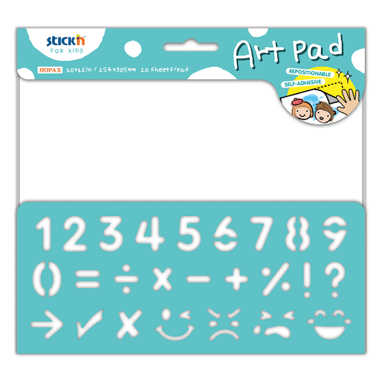 Picture of Adhesive Art Pad Numbers