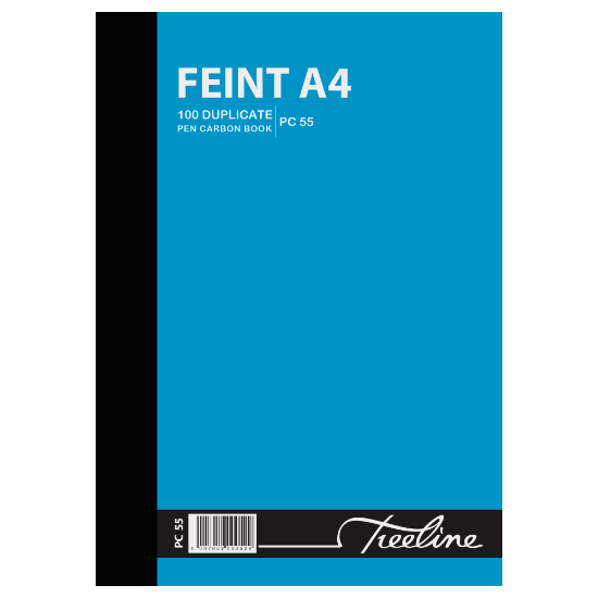 Picture of Pen Carbon Book: A4-Duplicate 100'S Feint Pkt-5