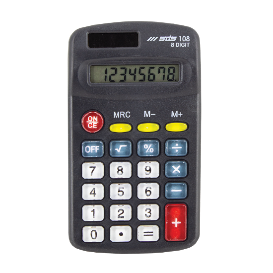 Picture of Calculator 8 Digit 100 x 30 x 170mm