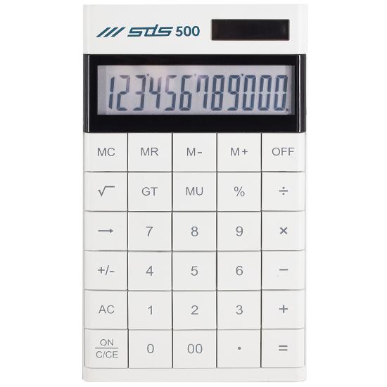 Picture of Calculator 12 Digit White