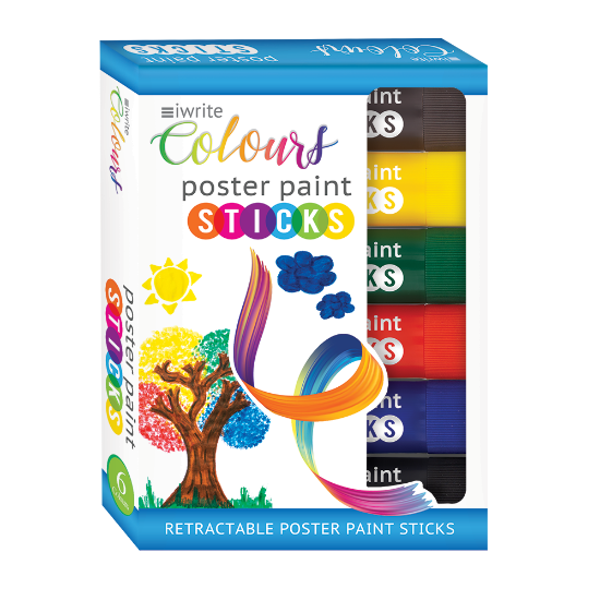 Picture of IWrite Colours Poster Paint Sticks