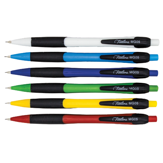 Picture of Mechanical Pencils: Rubber Grip Assorted