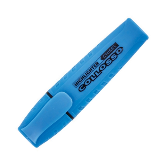 Picture of Collosso Highlighter Chisel Tip Blue Each