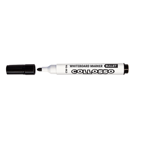 Picture of Collosso Whiteboard Markers Bullet Point Black Eac