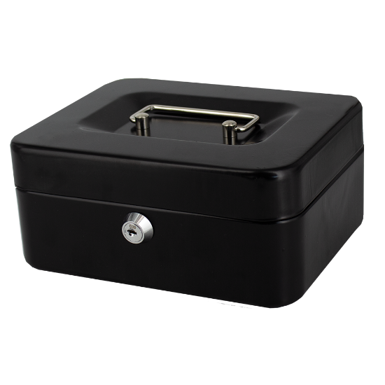 Picture of Cash Boxes: 8 Inch (200mm) Black