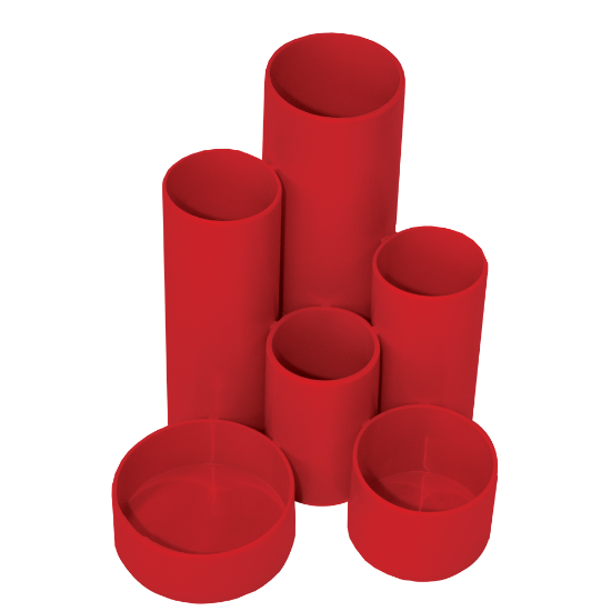 Picture of Desktop Organisers: Red