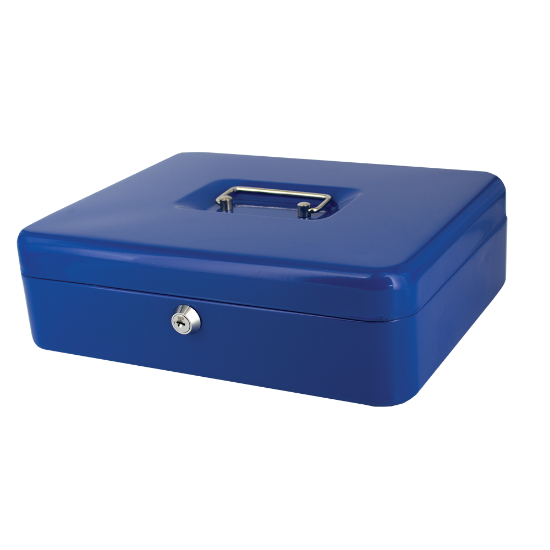 Picture of Cash Boxes: 12 Inch (300mm) Blue