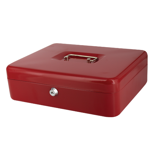 Picture of Cash Boxes: 12 Inch (300mm) Red