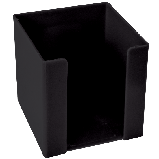 Picture of Cube Holders: 100 X 100mm Plastic Black