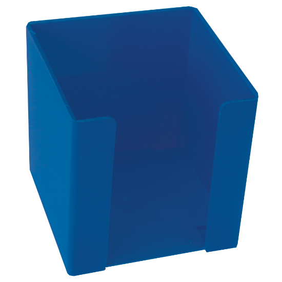 Picture of Cube Holders: 100 X 100mm Plastic Blue