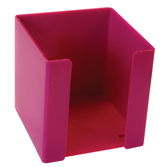 Picture of Cube Holders: 100 X 100mm Plastic Hot Pink