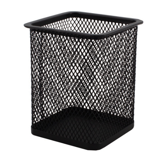 Picture of Wire Mesh Range Sqaure Pen Holder M105 Black