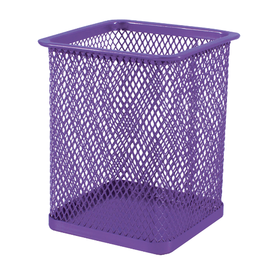 Picture of Wire Mesh Range Sqaure Pen Holder M105 Purple