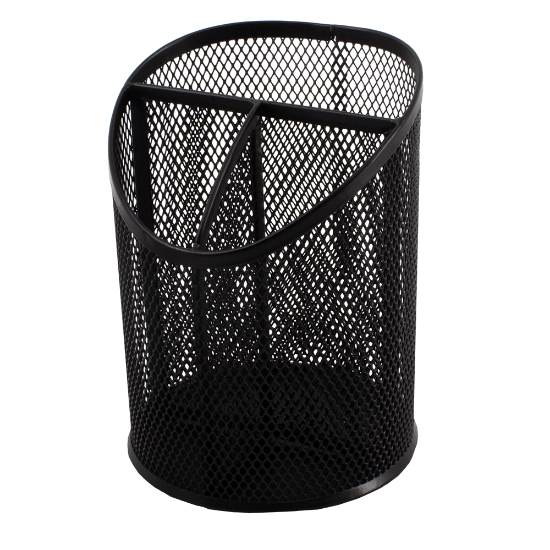 Picture of Wire Mesh Range Round Pen Holder M100 Black