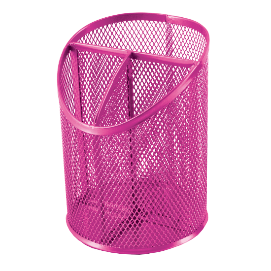 Picture of Wire Mesh Range Round Pen Holder M100 Pink