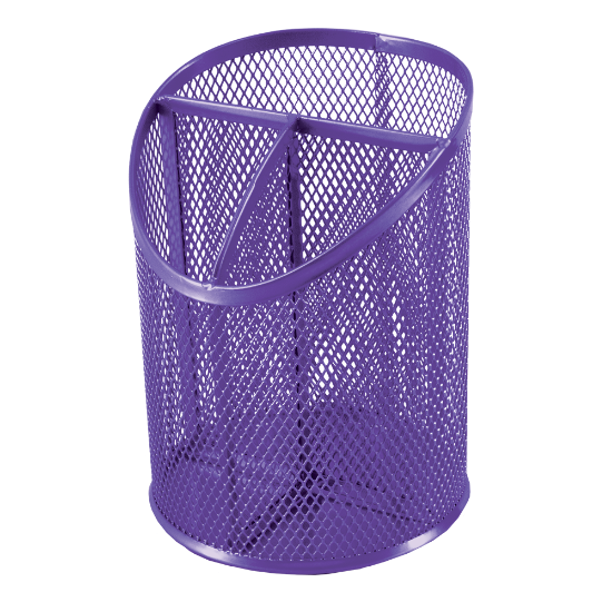 Picture of Wire Mesh Range Round Pen Holder M100 Purple