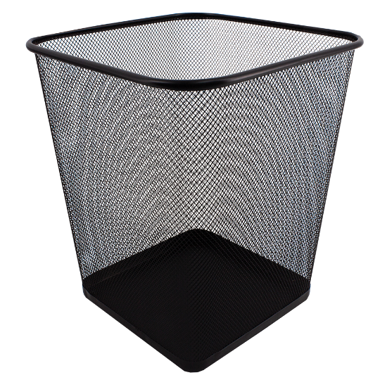 Picture of Wire Mesh Range Square Bin M905 - 15L Black