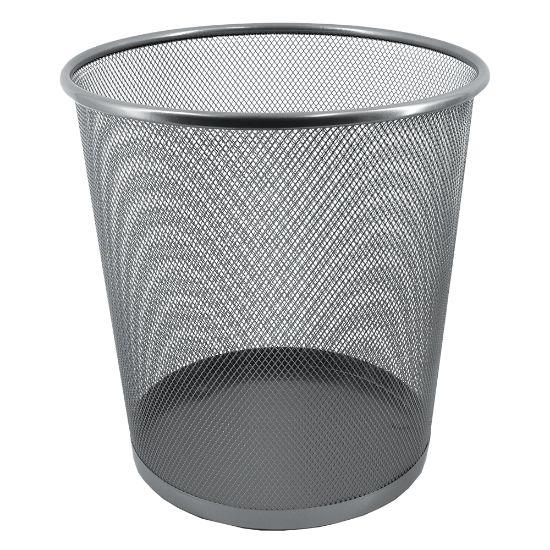 Picture of Wire Mesh Range Round Bin M900 - 12L Silver