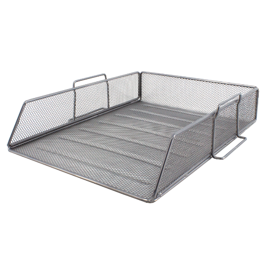 Picture of Wire Mesh Range Single Document Tray M705 Silver