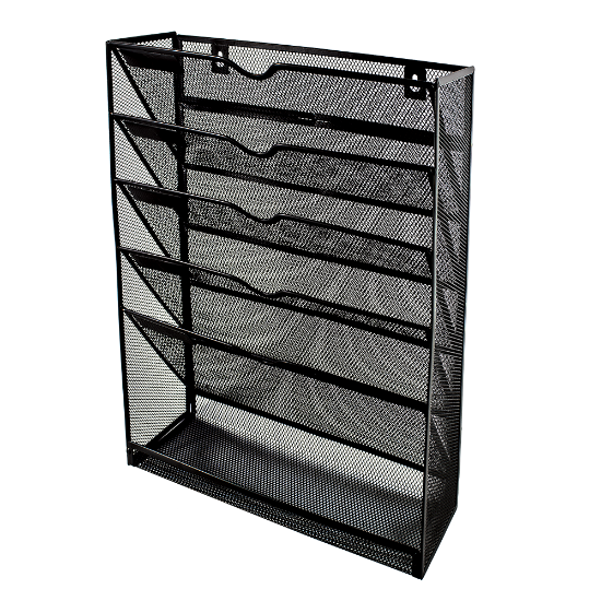 Picture of Wire Mesh Range Wall File Organizer 6 Compartments