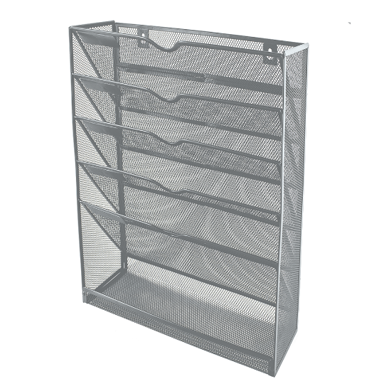 Picture of Wire Mesh Range Wall File Organizer 6 Compartments