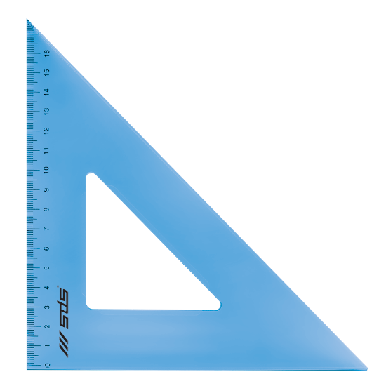 Picture of Technical Drawing Set Square 45 Degree 26cm