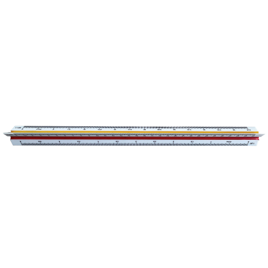 Picture of Triangular Scale Ruller