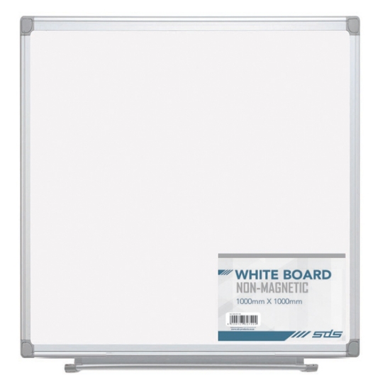 Picture of Whiteboard Non Magnetic 1000 x 1000mm