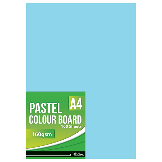 Picture of Project Board: A4 Pastel 100'S Blue