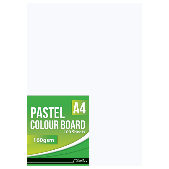 Picture of Project Board: A4 Pastel 100'S White