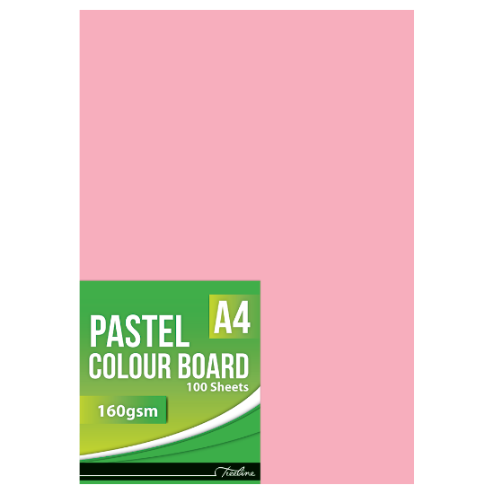 Picture of Project Board: A4 Pastel 100'S Pink