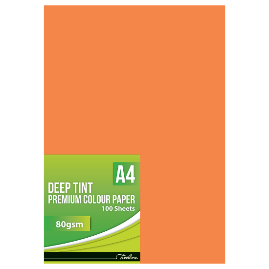 Picture of Premium Paper: A4'S Deep Tint 100'S Saffron