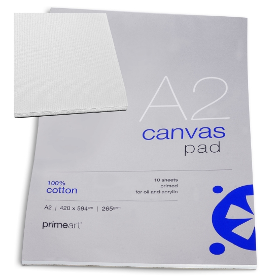 Picture of Canvas Pad 265gsm 10sheet A2