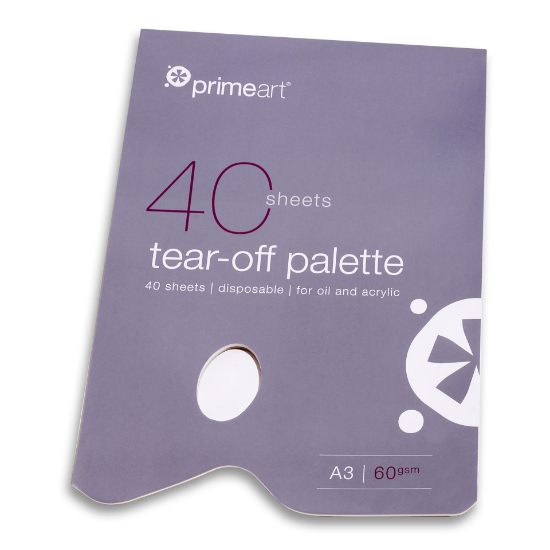 Picture of Disposable Palette A3 60gsm 40 sh White Paper