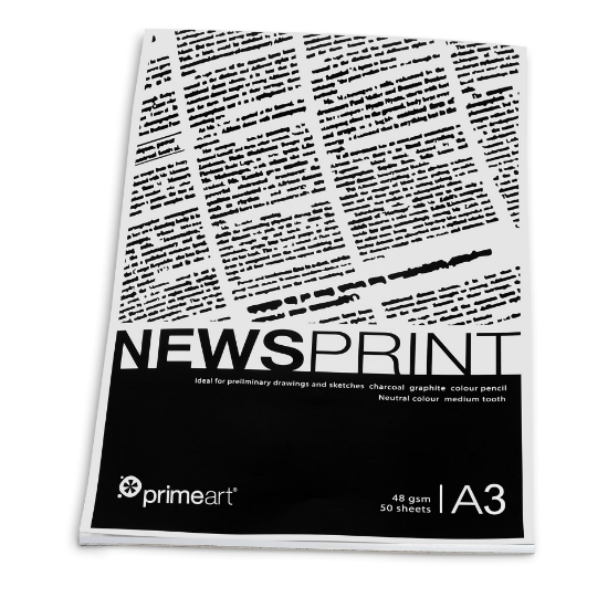 Picture of Prime Art Newsprint Pad 50 sh A3